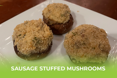 Sausage Stuffed Mushrooms